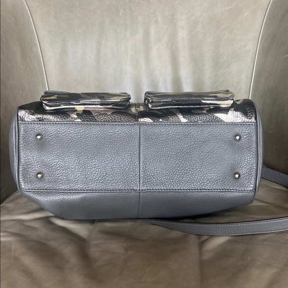 Aimee Kestenberg Metallic Camouflage Satchel. Never used. - Picture 6 of 8